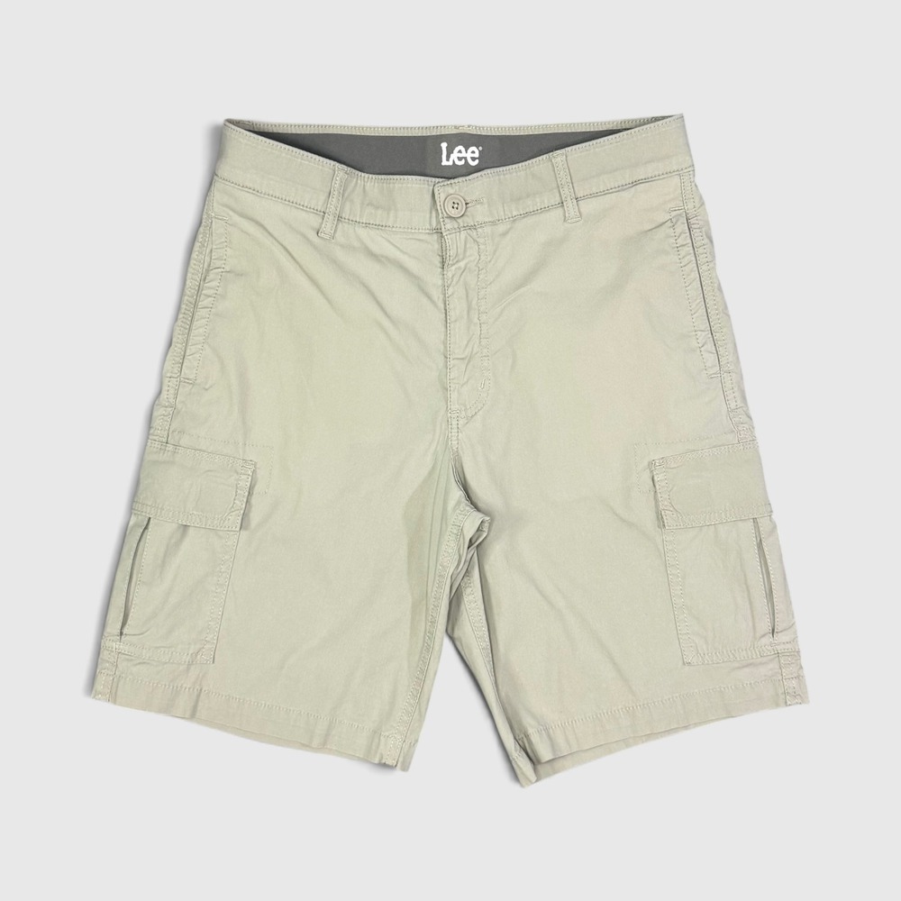 Lee Cargo Shorts - Men's - 32 - Khaki